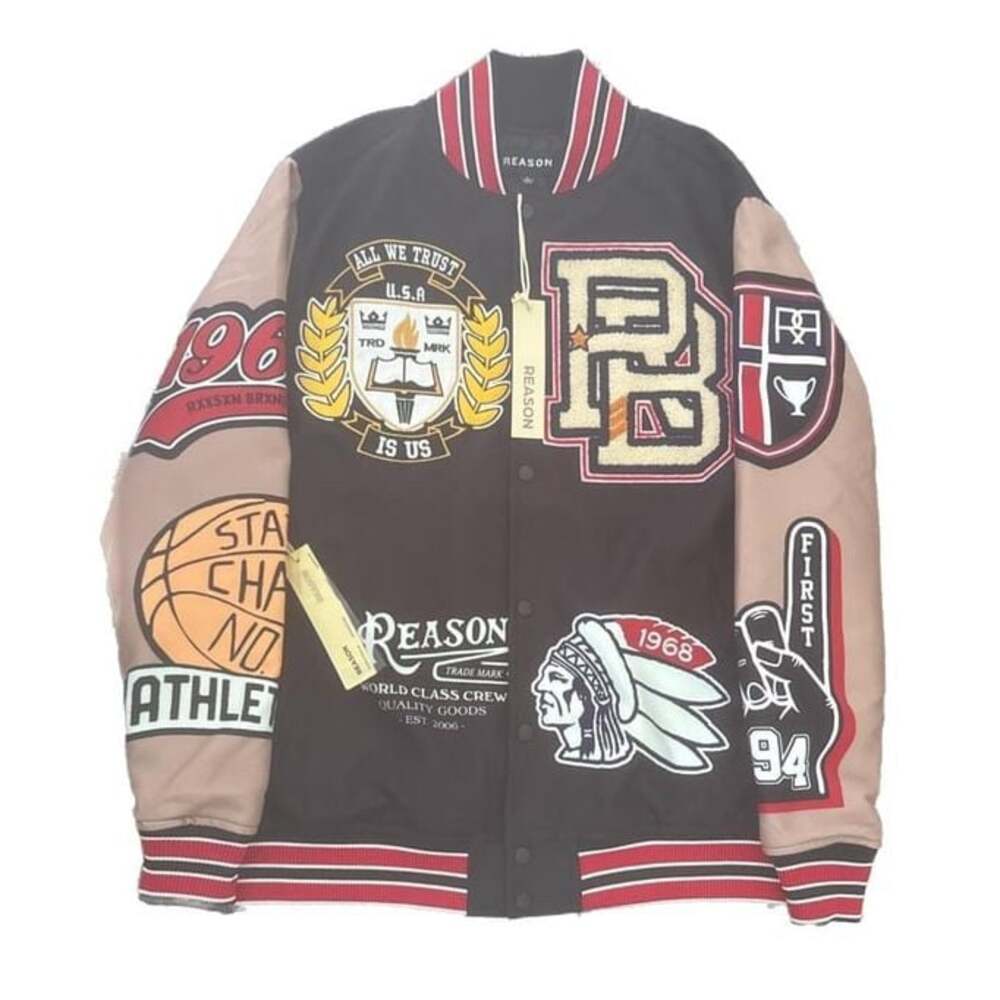 Reason Master Division Varsity Jacket Black
